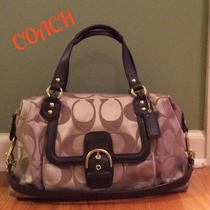 💕EUC💕 Coach Campbell Large Signature Satchel